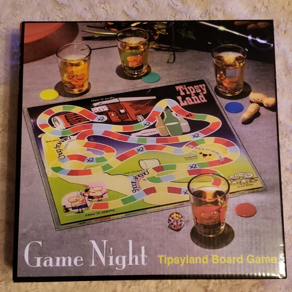 Tipsy Land~ Board Game